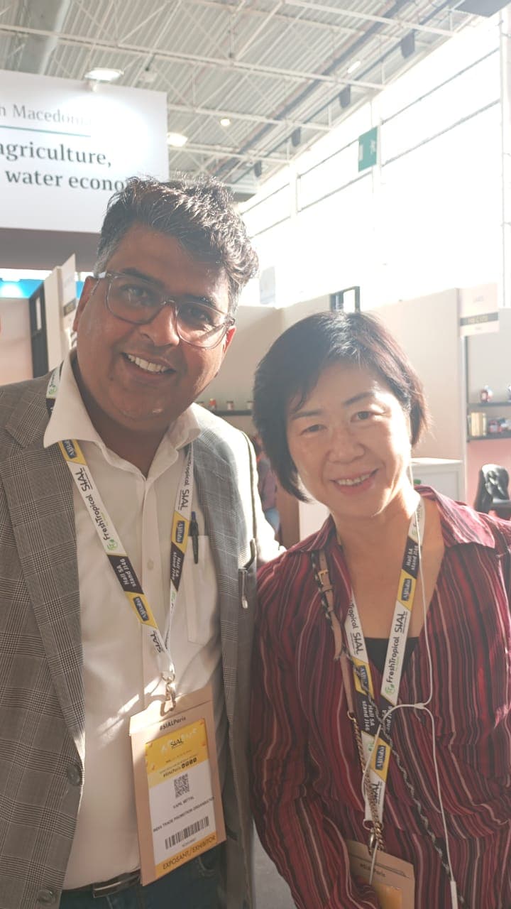 Kapil Mittal at international trade event 2